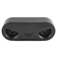 thumbnail image 2 of Altavoz dual Bluetooth inalámbrico portátil con altavoz estéreo de graves con luz LED para disco U negro, 2 of 9