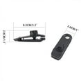 thumbnail image 4 of Tente de Camping Ajouter Point de Traction Coupe-Vent Bâche Fixe Pince de Tente Linoléum, 4 of 9
