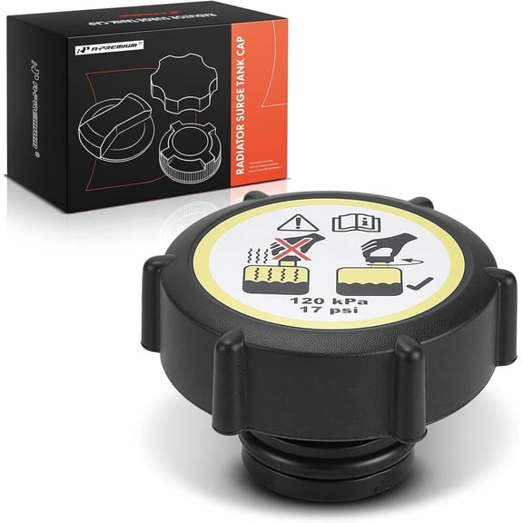 A-Premium Coolant Reservoir Expansion Tank Cap Compatible with Ford Escape 2001-2012 & Mercury Mariner 2005-2011