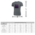thumbnail image 5 of Coolnut Womens T Shirts Fashion Tops, Lavender Flower Field Women's Basic Short Sleeve Tees, Grey Lightweight Casual Summer Clothes, M, 5 of 6