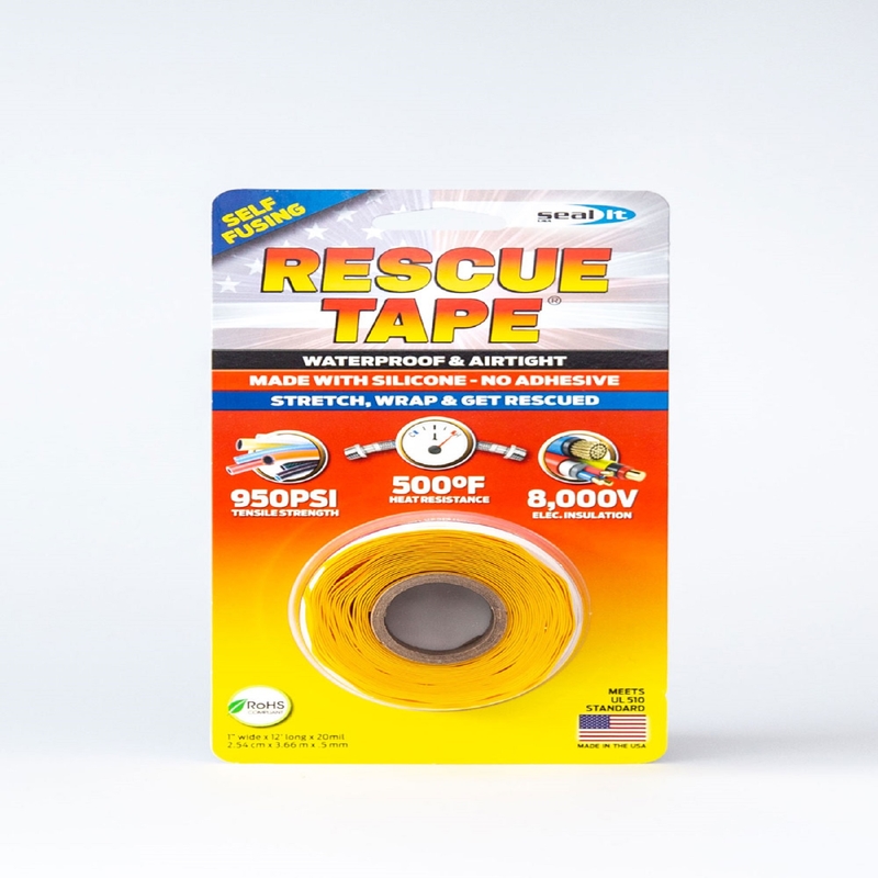 HARBOR PRODUCTS RT12012BYE Pipe Repair Tape, 12 ft L, 1 in W, Yellow