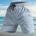 thumbnail image 2 of Athletic Shorts for Men Men's Summer Outdoor Shorts Men's Summer Beach Shorts Men's Athletic Shorts with Pockets Mens Running Shorts with Pockets, 2 of 5
