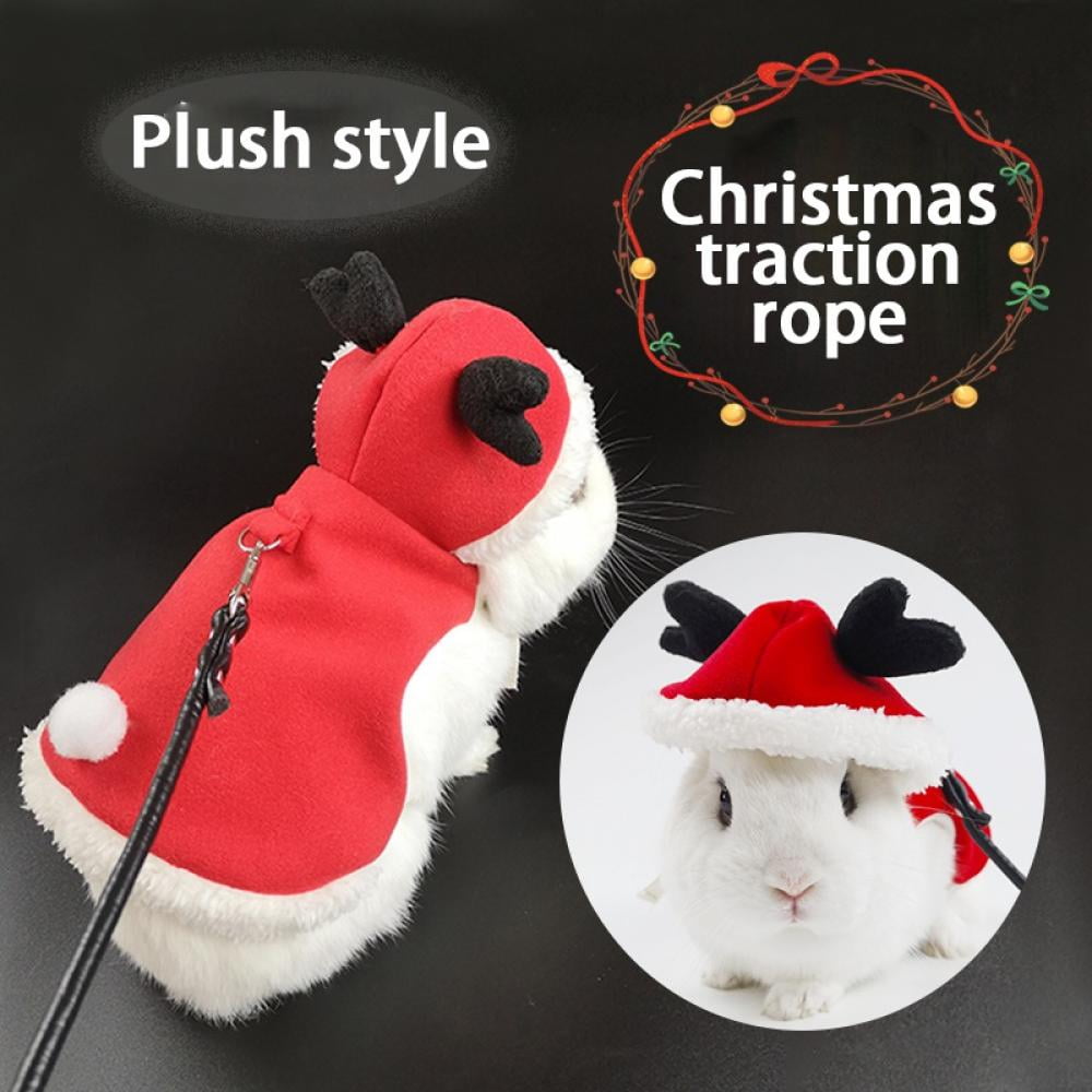 7" Christmas Hamster Stuffed Animal Plush Holiday Toy Candy Cane Stocking Wreath 