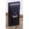 thumbnail image 4 of 3 Cigar Leather Case w/ Magnetic Closure & Cutter - Black, 4 of 7