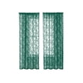 thumbnail image 2 of Outdoor Curtains Lace Voile Sheer Curtain | Bug Screen Mesh Curtain for Patio Porch Balcony Pergola Terrace | Lightweight Privacy Curtain | 59X79 Inches, 2 of 7
