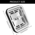 thumbnail image 2 of Lefu Stainless Steel Square Sink Strainer Plug Kitchen Sink Drain Mesh Stopper, 2 of 8
