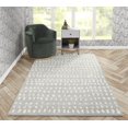thumbnail image 2 of Novogratz DELMADEL11GRY5080 Hand Tufted Delmar Rectangle Rug, Grey - 5 x 8 ft., 2 of 2