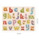 thumbnail image 3 of Tablero de madera para agarrar para bebés, reconocimiento de números, letras y formas, rompecabezas para niños, juguetes educativos para la primera infancia, Montessori Learning TMZ, 3 of 5
