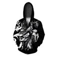 thumbnail image 5 of Sudadera con capucha de otoño para hombre, sudadera con capucha con estampado de caballero y guerrero, sudadera con cremallera, sudadera con capucha informal holgada, ropa Y2k, sudadera, 5 of 5