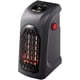 thumbnail image 1 of Calentador personal enchufable Handy Heater para calentar de forma rápida y sencilla. Cuenta con un diseño compacto, pantalla digital y temporizador de encendido y apagado. Ideal para viajar., 1 of 5