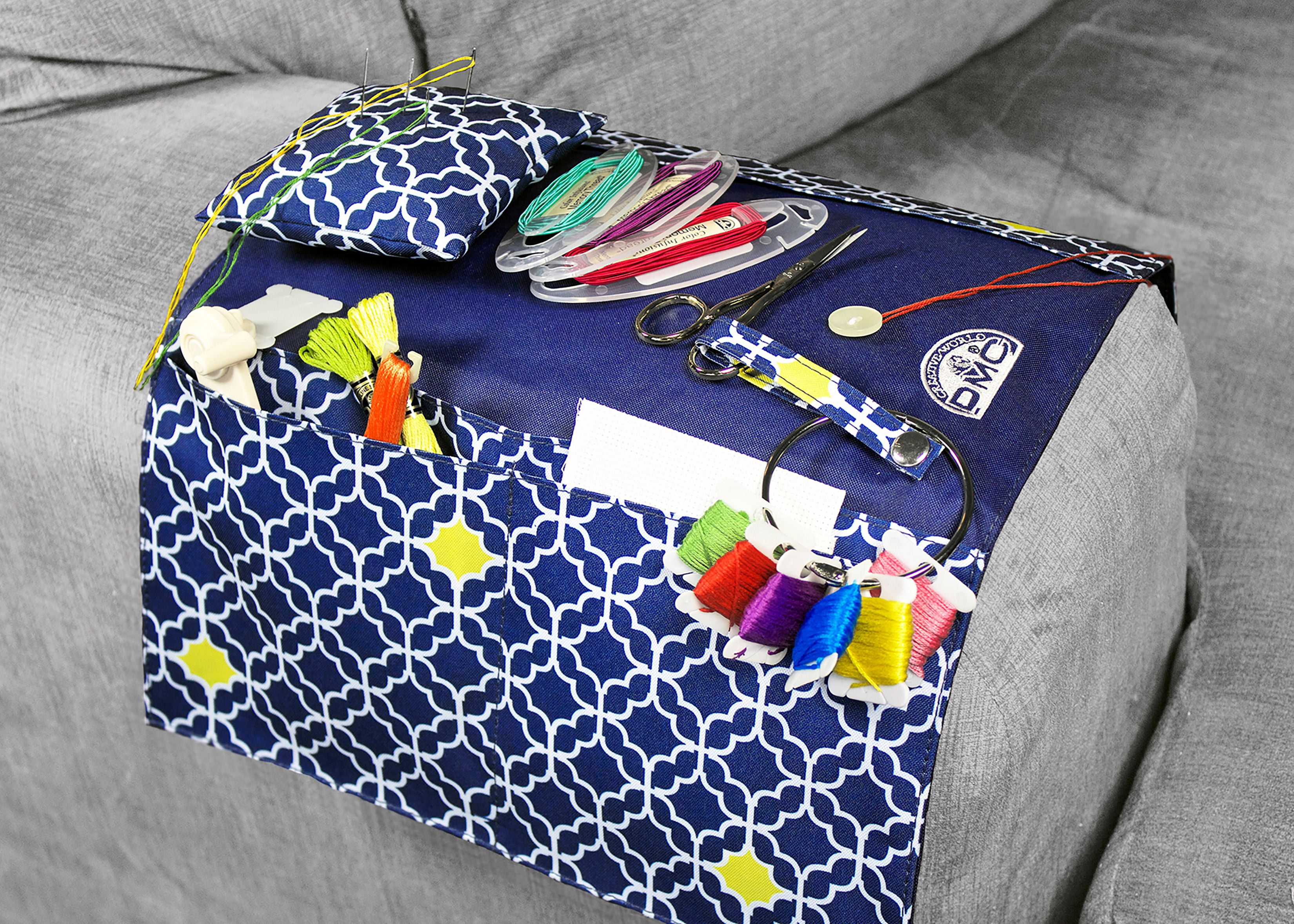 DMC Arm Chair Needlework Organizer