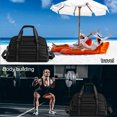 thumbnail image 3 of Bolsa de entrenamiento de gimnasio para mujer paquete de almacenamiento de ropa y zapatos con separación húmeda y seca de Color sólido, 3 of 6