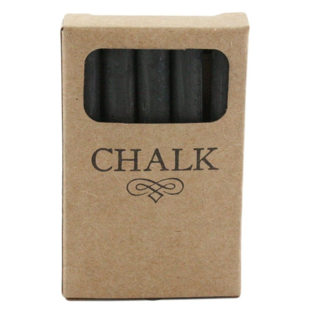 HomArt Box of Chalk 5 Sticks Black