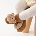 thumbnail image 2 of Keep Your Little One's Feet Warm and Cozy with These Adorable Bear-Decorated Non-Slip Socks!, 2 of 5
