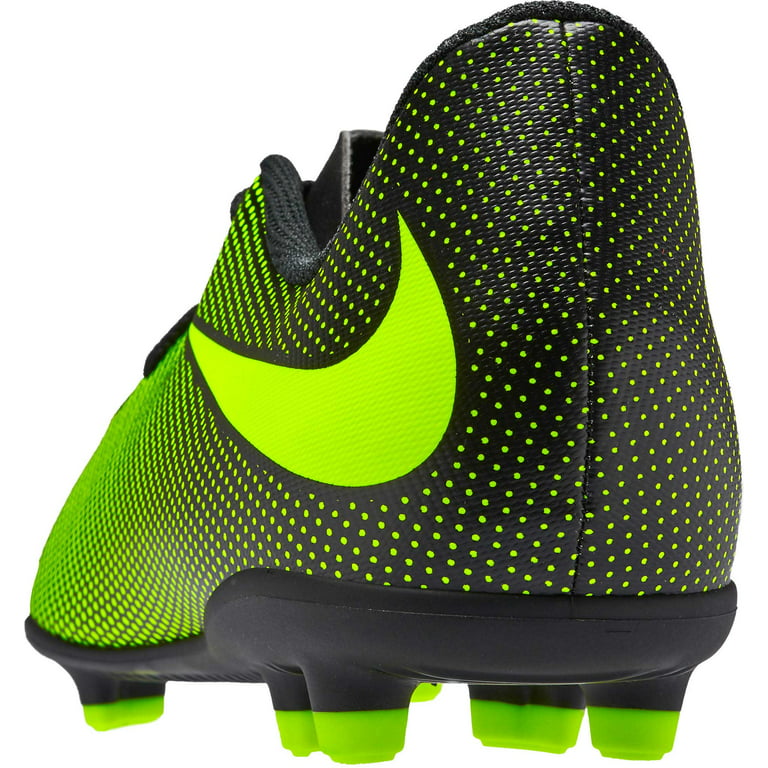 Rebelión Adversario Perplejo Nike JR BRAVATA II FG Boys Black Green Athletic Soccer Cleats Shoes -  Walmart.com