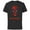 Black, variant on Marvel Deadpool Melting - Short Sleeve Cotton T-Shirt for Adults - Customized-Black
