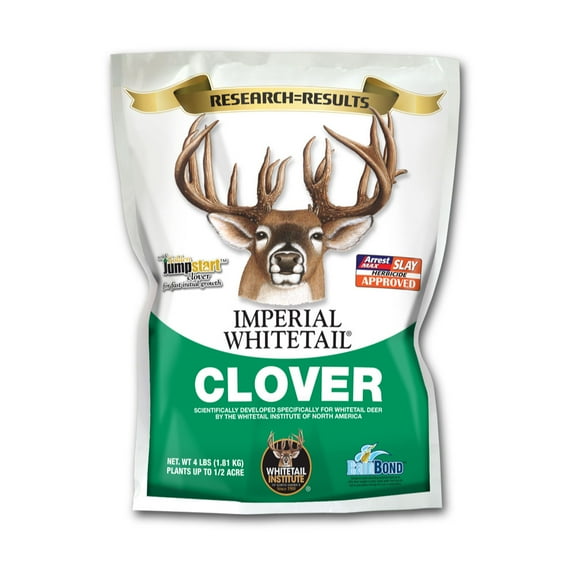 Whitetail Institute Imperial Whitetail Deer Perennial Clover Field Planting Seed