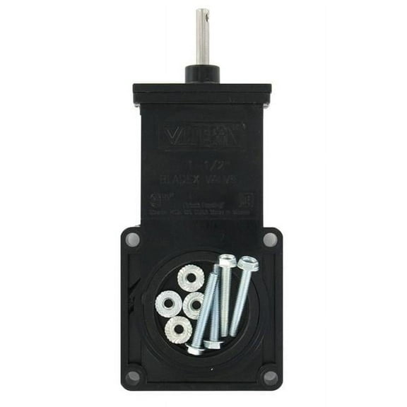 BLADEX WASTE VALVE, 1-1/2IN, DRILLED STEM, NO HANDLE, BAGGED