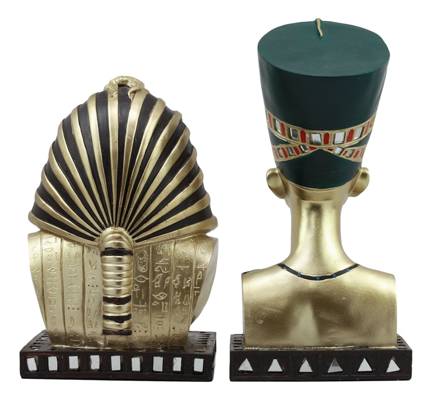 ベネチアンマスクMagnificient Nefertiti Gold Nefertiti Venetian Mask Masquerade Wall Decoration White | eBay