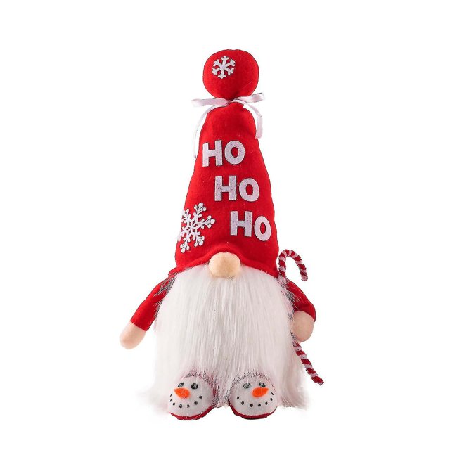 Papá Noel amor enano muñeco sin rostro Rudolph escaparate decoración navideña