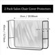 thumbnail image 3 of Paquete de 12 Protectores de Fundas para Sillas de Salón, Fundas Traseras Cuadradas Transparentes para Sillas de Peluquería Que Se Adaptan A la Mayoría de las Sillas Estándar, 3 of 5