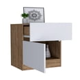 thumbnail image 4 of Buró Nebrask, Miel y Blanco Duqueza, con Un Cajón Organizador X2, 4 of 9