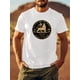 thumbnail image 1 of [Cotton Frederick Casual Tee] 100% Cotton Frederick Casual Novel Men's T-shirt - Short-Sleeved Summer Shirt, Comfortable Fit, Fashionable Street Style Round Neck, 1 of 5