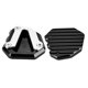 thumbnail image 4 of Placa del soporte lateral de la motocicleta, extensión de la placa del soporte de apoyo Soporte lateral del CNC Placa de extensión del soporte del soporte(Negro), 4 of 5