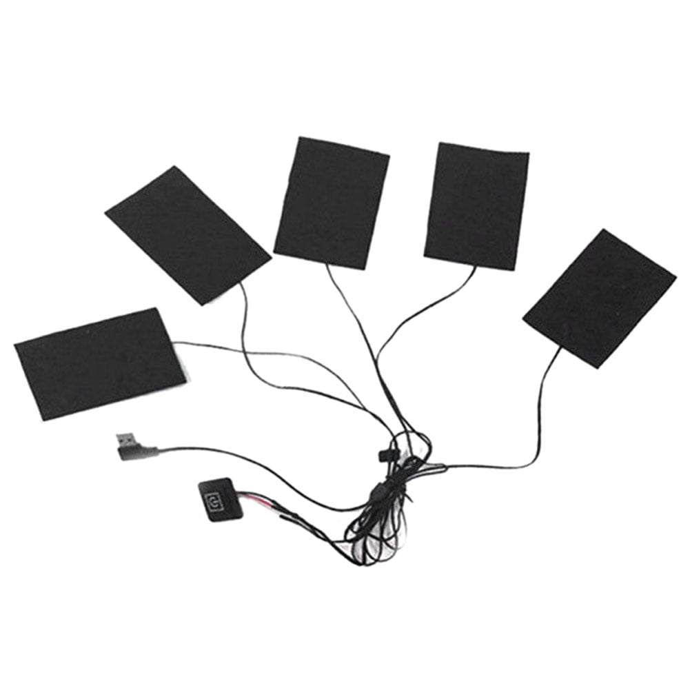 SPRING PARK 5V Electric Heating Pads, Adjustable 3 Gear Temp Carbon