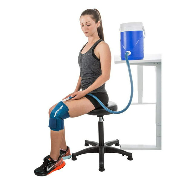 Recommendation Spain Scottish Aircast Cryo Cuff Cold Therapy Knee Solution - Blue - Large, Non Motorized,  Gravity-fed System, 1count - Walmart.com