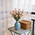 thumbnail image 1 of Eucalyptu And Camellia Artificial Plants Home Decor Artificial Flower Ornaments Fresh And Whimsical Photography Bouquets Dried Flowers, 1 of 6