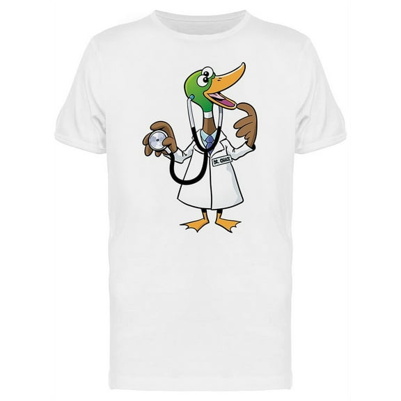 Funny Cartoon Duck Tee Men's -Image by Shutterstock