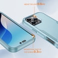 thumbnail image 7 of Compatible with Apple iPhone 16 Pro Case for Women Men, Military Grade Shockproof Drop Protection Anti-Scratch Bumper Rugged Matte Phone Case Cover for iPhone 16 Pro, Green, 7 of 7