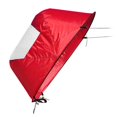 thumbnail image 2 of Paleta De Kayak Plegable Kayak plegable de 42 pulgadas con paleta de viento vela emergente con ventana transparente (rojo) Sywqhk Para Estrenar, 2 of 9