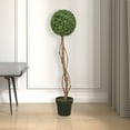 thumbnail image 3 of Vickerman 39" Artificial Green Boxwood Topiary., 3 of 3