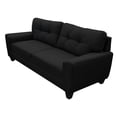 thumbnail image 4 of Sofa El Bazar Store Sidney Lino Negro 3 plazas, Modular, Moderno, Sala, 4 of 5