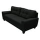 thumbnail image 4 of Sofa El Bazar Store Sidney Lino Negro 3 plazas, Modular, Moderno, Sala, 4 of 5