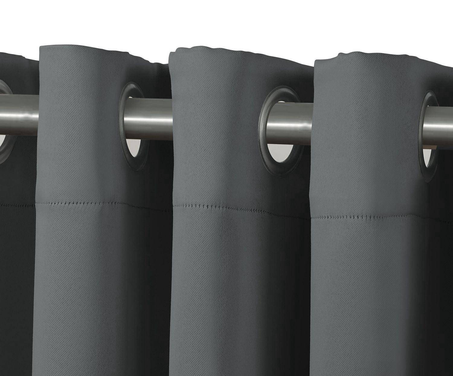 Solid Blackout Grommet Window Panel