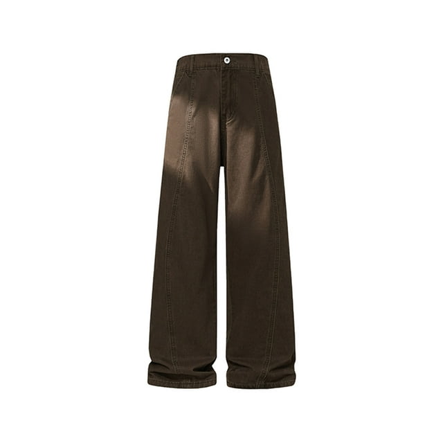Tauxra Pantalon Décontracté pour Hommes Pantalon Droit d'Extérieur avec Taille Élastique pour Randonnée et Usage Quotidien, Pantalon en Polyester Extensible Confortable pour Hommes