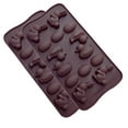 thumbnail image 2 of Xihbxyly Moldes de Silicona con Forma de Conejito, Moldes para Pastel de Pascua, Moldes Flexibles para Chocolate, Herramienta Reutilizable para Hornear, Multiusos para Dulces, Hielo y Jarabe, Diseño, 2 of 7
