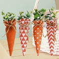thumbnail image 1 of 4 piezas de zanahorias de Pascua, juguetes de verduras rellenos, decoraciones de Pascua, adornos de zanahorias de Pascua para decoración de conejitos,, 1 of 8