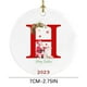 thumbnail image 3 of Decoraciones de Halloween, adornos de Halloween, colgante de decoración para árbol de Navidad, decoración navideña personalizada de 26 letras, decoración para árbol de Navidad, regalo de Navidad, ador, 3 of 3
