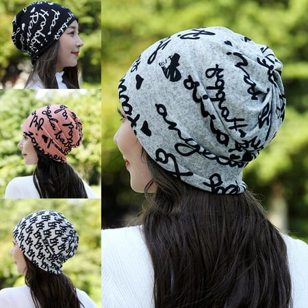 SSKFHGI (Large Version) Wol White One-Size Autumn And Winter Large Version Baotou Hat For Men And Women Double-Layer Warm Neck Collar Multifunctional Knitted Scarf Twist Hat