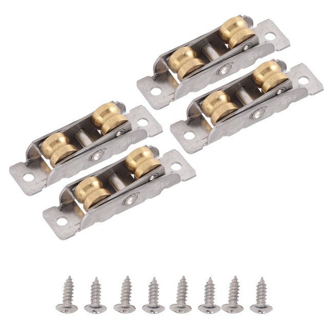 4 Set Sliding Patio Door Rollers Replacement Stainless Steel Sliding Door Roller Assembly 88 Type Bearing For