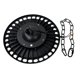 thumbnail image 1 of Luces de la bahía alta LED IP65 impermeable 100W AC165-265V Almacén de iluminación industrial comercial Lámparas de taller de bajo calor con lanyard 6500k cableado Dido Hogar, 1 of 6