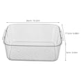 OATIPHO White Pet Cosmetic Container Multipurpose Desktop Storage Case ...