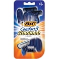 thumbnail image 1 of Maquinilla de afeitar desechable BIC Comfort 3 Advanced para hombre, paquete de 6, 1 of 5