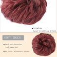 thumbnail image 3 of Messy Hair Bun Thick Updo Hairpieces Elastic Synthetic Wavy Curly Ponytail Hair Extensions, 3 of 6