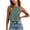 Army Green-07, variant on Womens Workout Cropped Tank Tops Racerback Sleeveless Crewneck Running Yoga Active Shirts