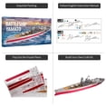 thumbnail image 4 of Kit 3D de rompecabezas de metal para maquetas de embarcaciones militares Yamato, 245 unidades, 4 of 8